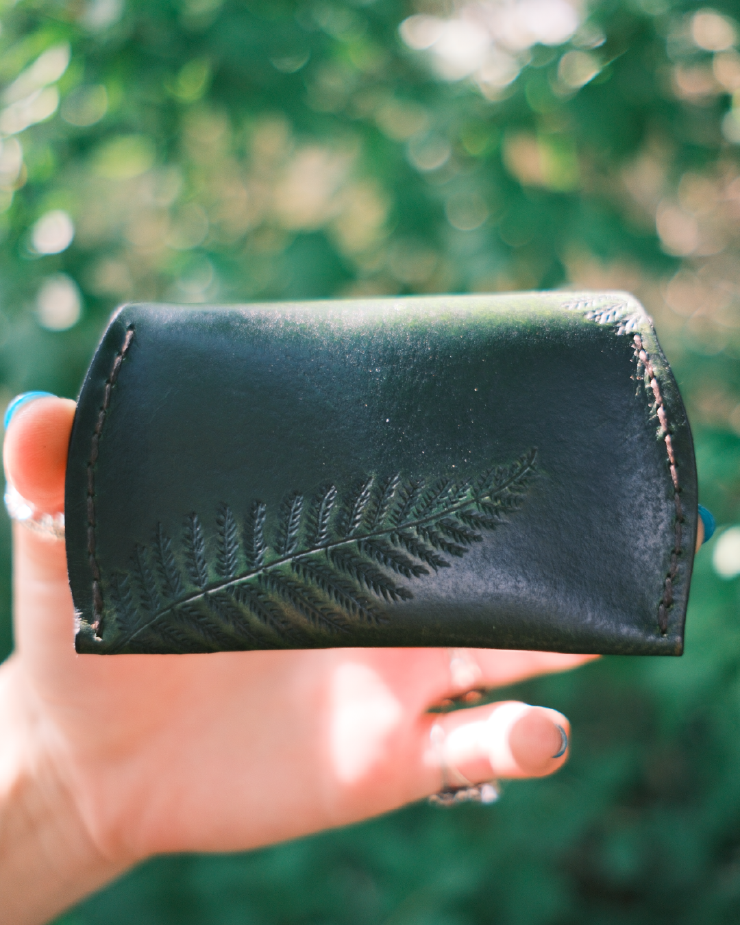 Snail & Fern Coin Purse