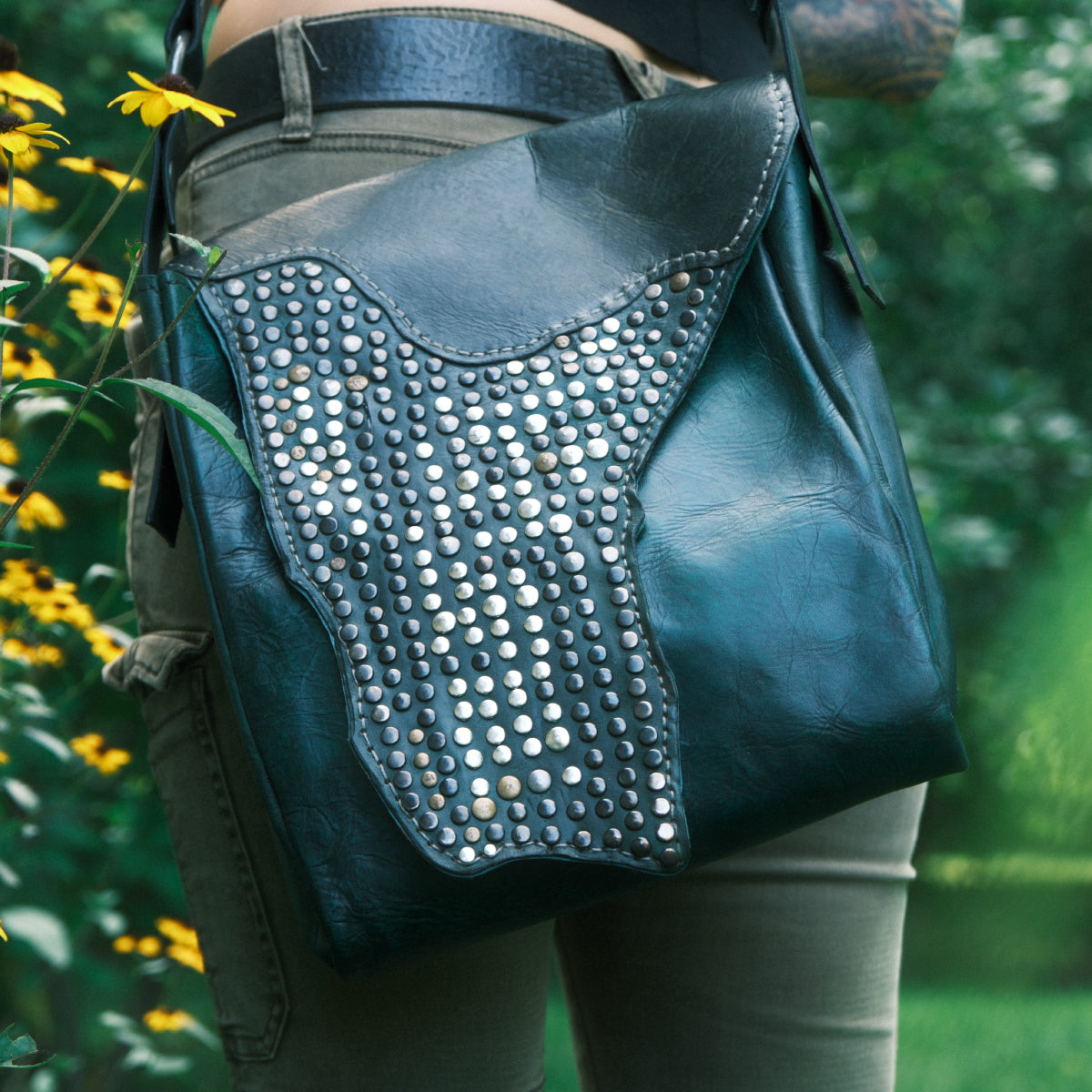 The Midnight Stud Bag