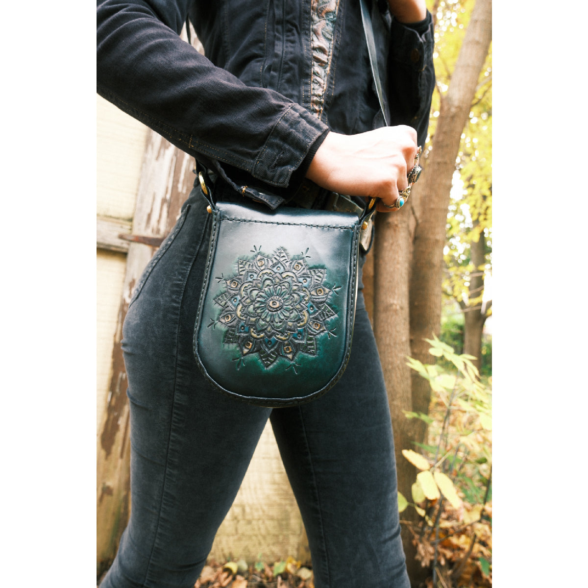 "I See You" Mandala Mini Bag