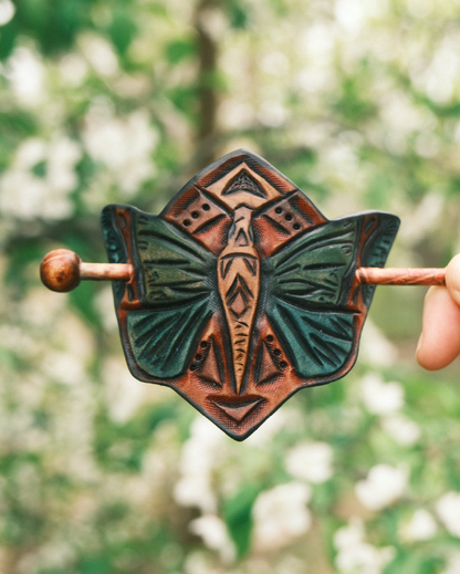 Moth Hair Barrette