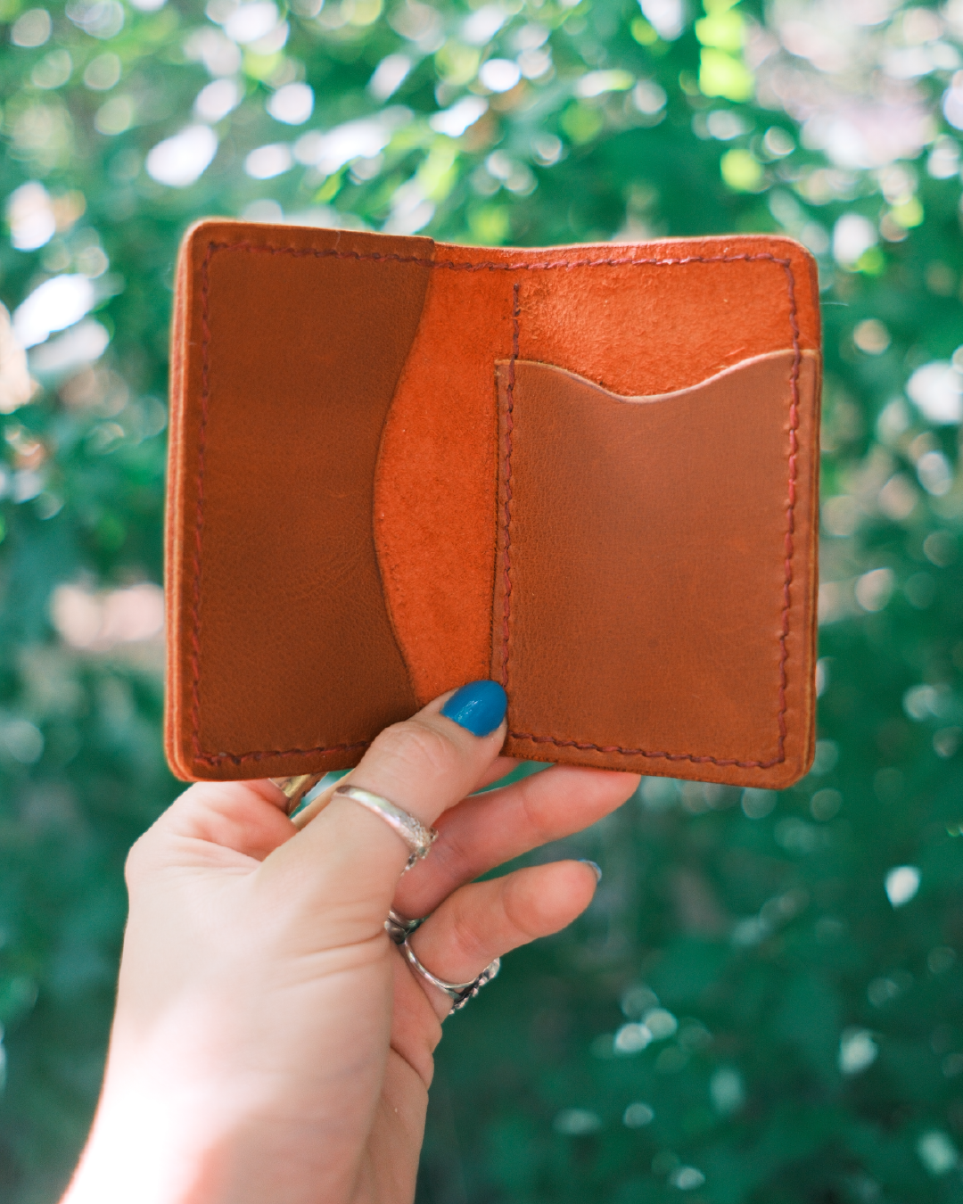 Tan Card Holder
