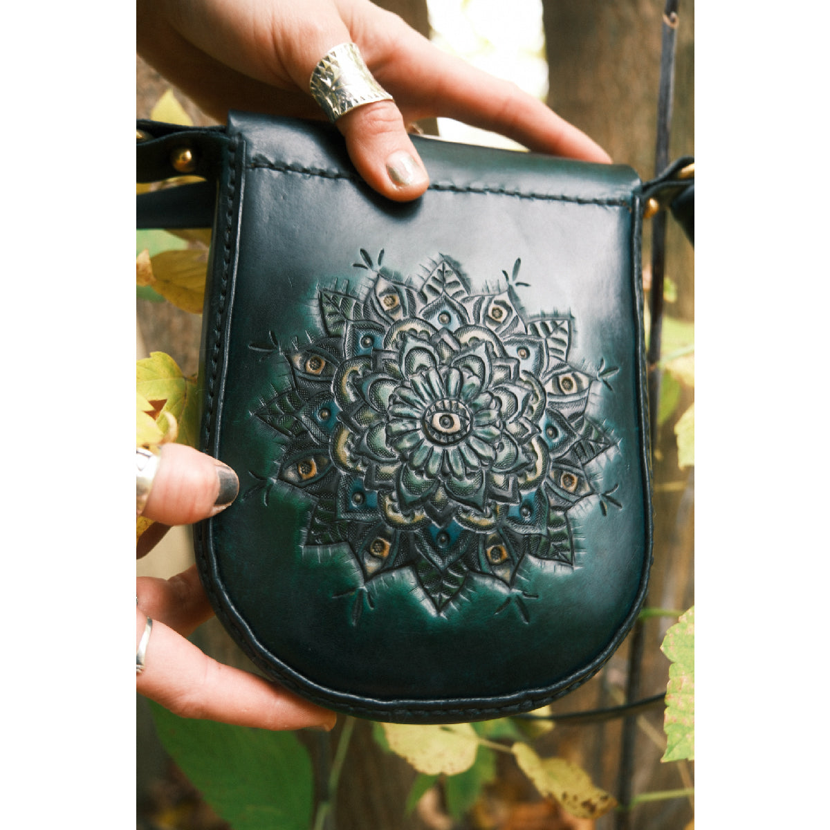 "I See You" Mandala Mini Bag